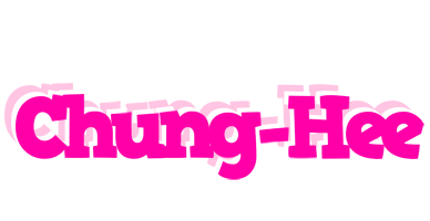 Chung-Hee dancing logo