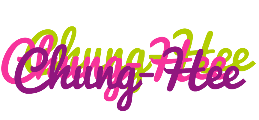 Chung-Hee flowers logo