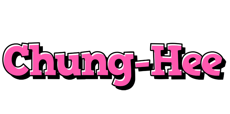 Chung-Hee girlish logo
