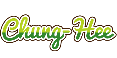 Chung-Hee golfing logo