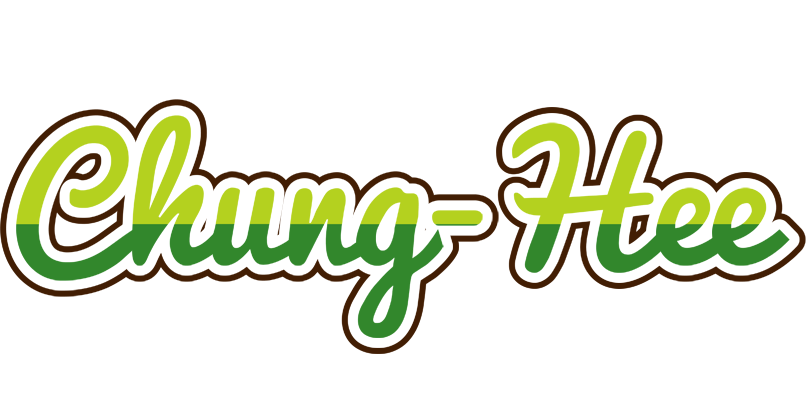 Chung-Hee golfing logo