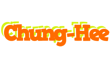 Chung-Hee healthy logo