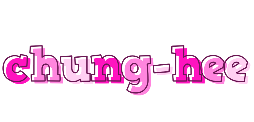 Chung-Hee hello logo