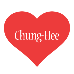 Chung-Hee love logo