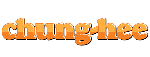 Chung-Hee orange logo