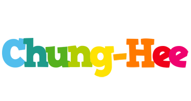 Chung-Hee rainbows logo