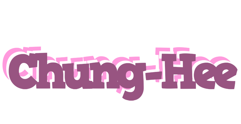 Chung-Hee relaxing logo