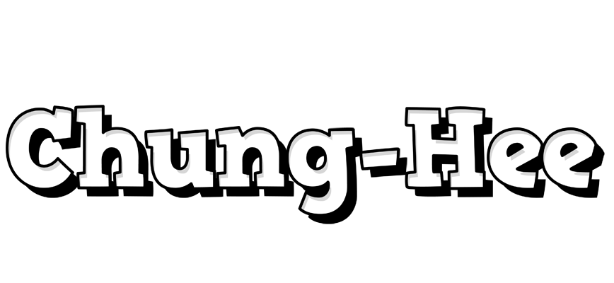 Chung-Hee snowing logo