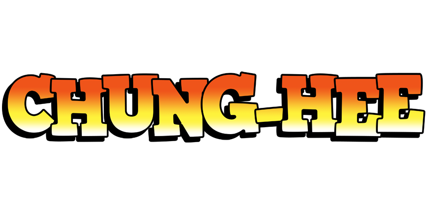Chung-Hee sunset logo