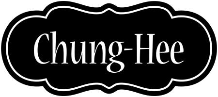 Chung-Hee welcome logo