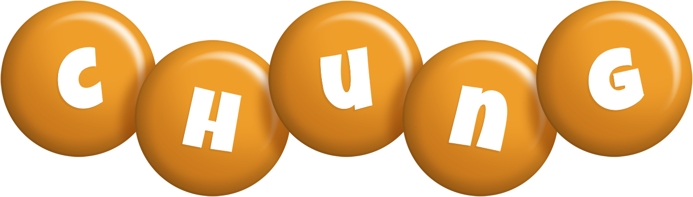 Chung candy-orange logo