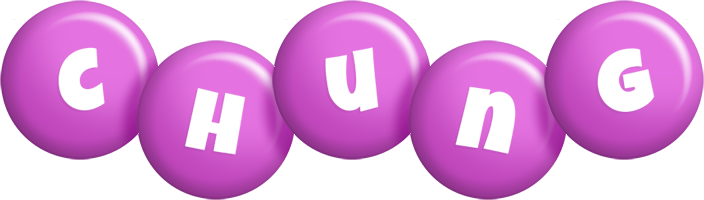 Chung candy-purple logo