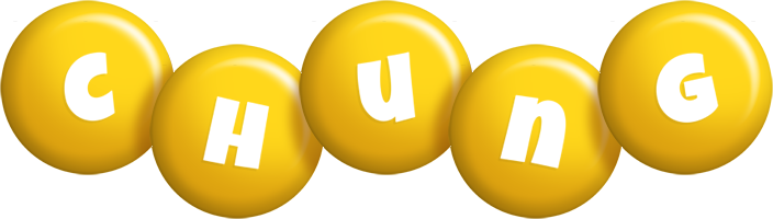 Chung candy-yellow logo