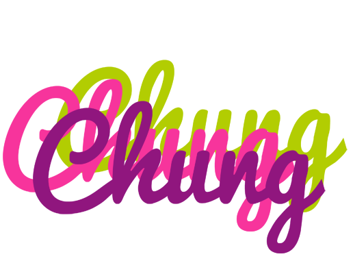 Chung flowers logo