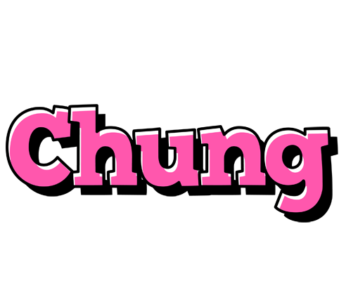 Chung girlish logo
