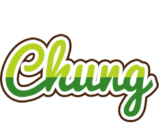 Chung golfing logo