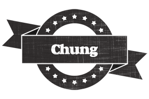 Chung grunge logo