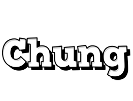 Chung snowing logo