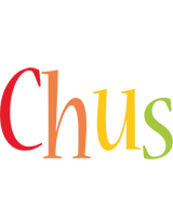 Chus birthday logo