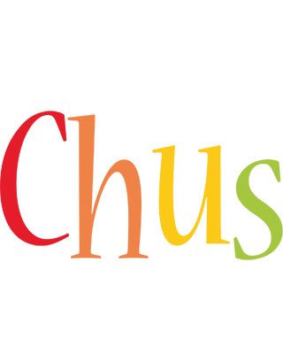 Chus birthday logo