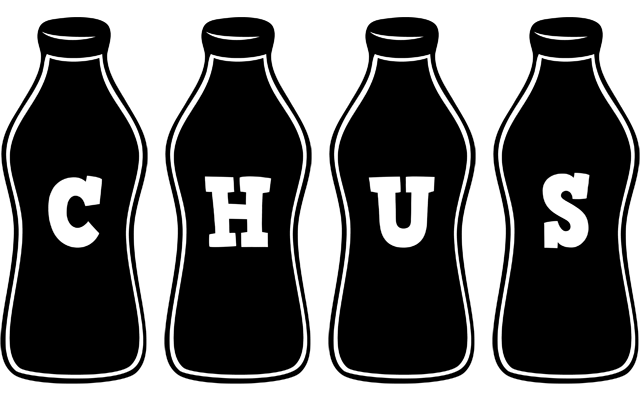 Chus bottle logo