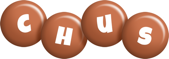 Chus candy-brown logo