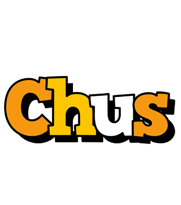 Chus cartoon logo
