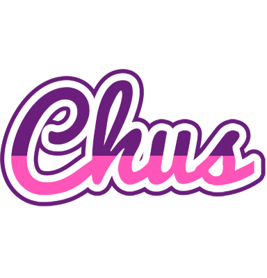 Chus cheerful logo