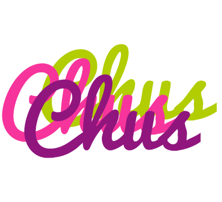 Chus flowers logo