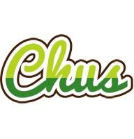 Chus golfing logo