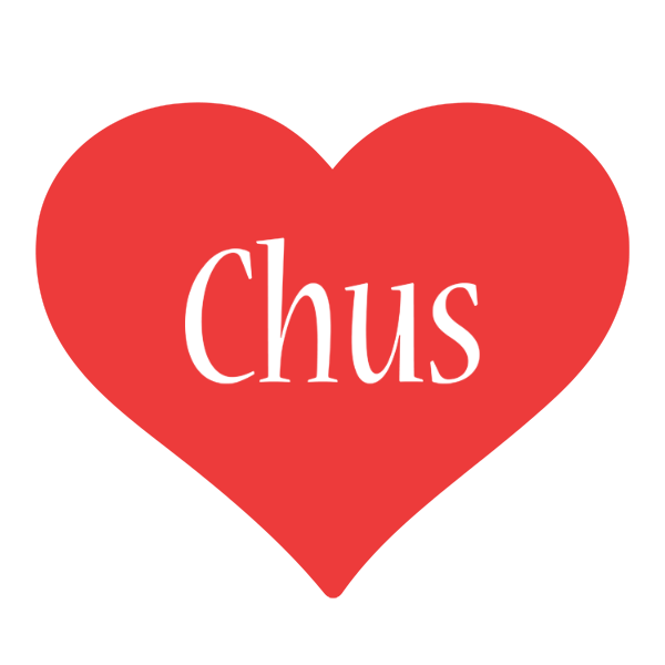 Chus love logo