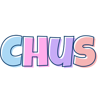 Chus pastel logo