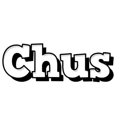 Chus snowing logo