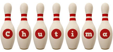 Chutima bowling-pin logo