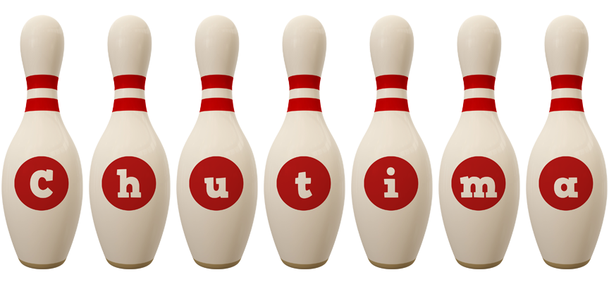Chutima bowling-pin logo