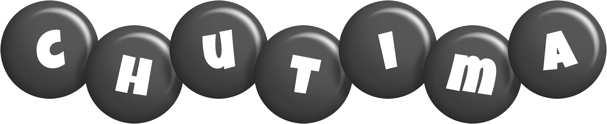 Chutima candy-black logo