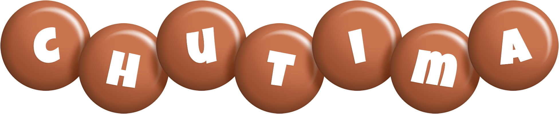 Chutima candy-brown logo