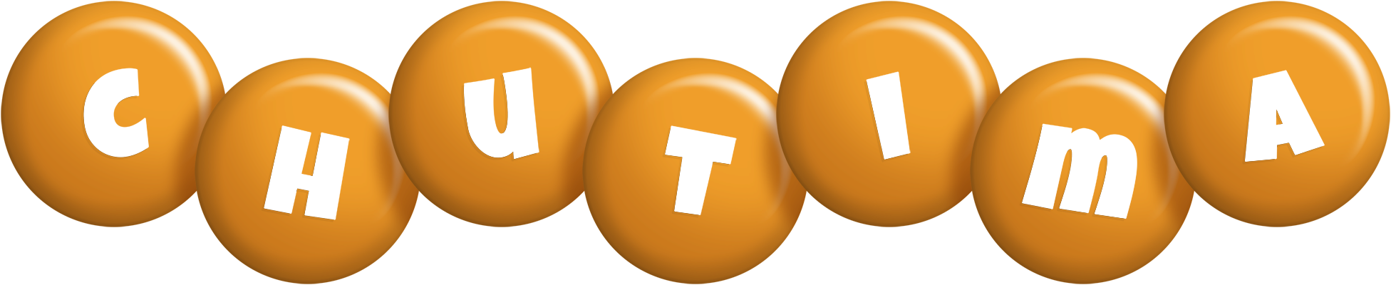 Chutima candy-orange logo