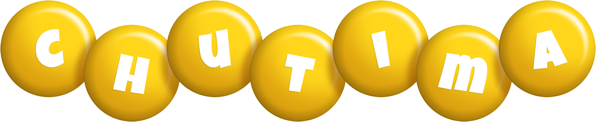 Chutima candy-yellow logo
