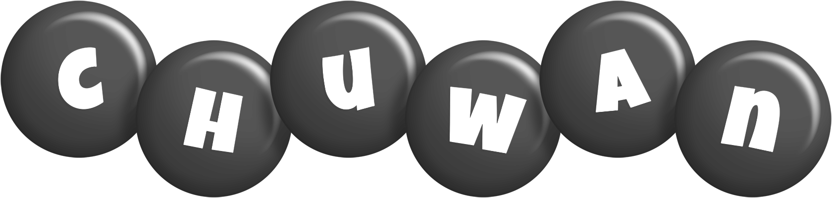 Chuwan candy-black logo