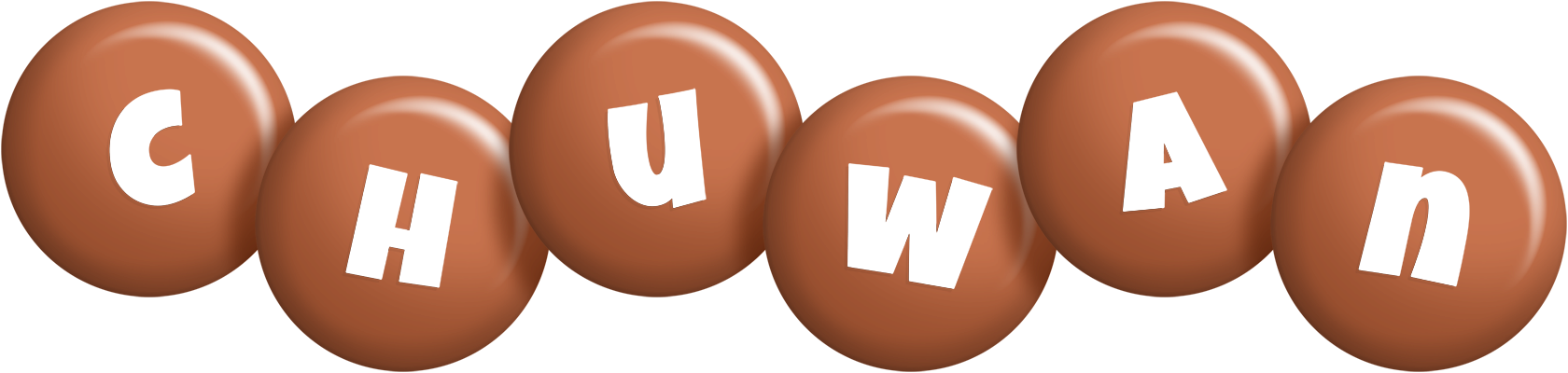 Chuwan candy-brown logo
