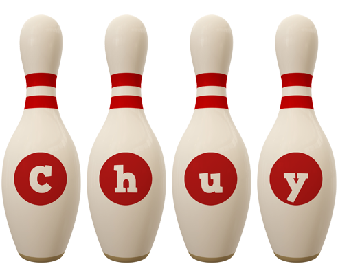 Chuy bowling-pin logo