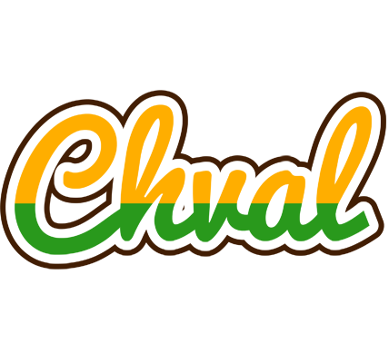 Chval banana logo
