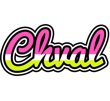 Chval candies logo