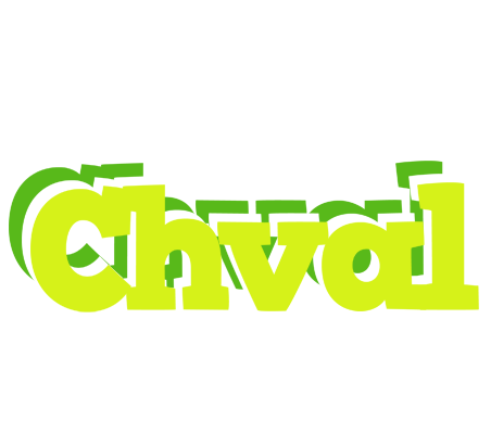 Chval citrus logo