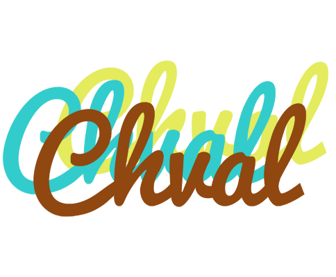 Chval cupcake logo