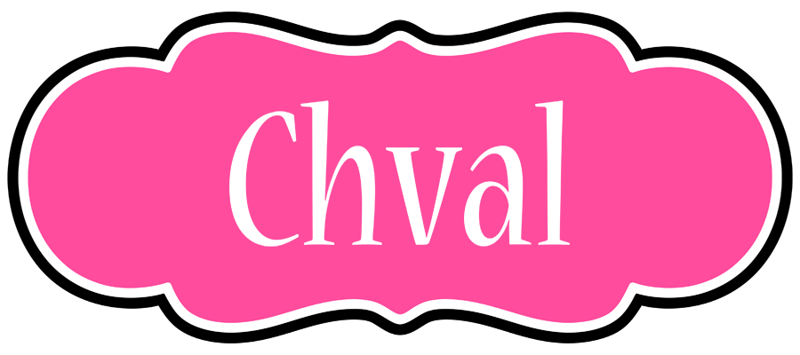 Chval invitation logo