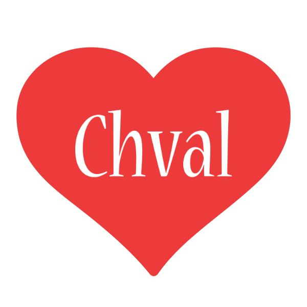 Chval love logo