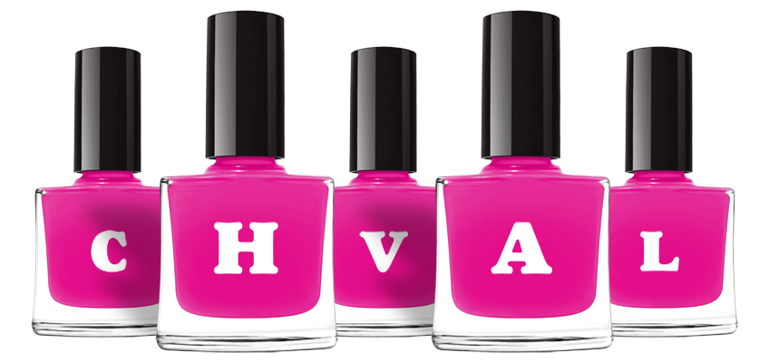 Chval nails logo