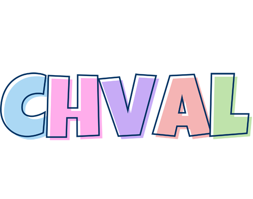 Chval pastel logo